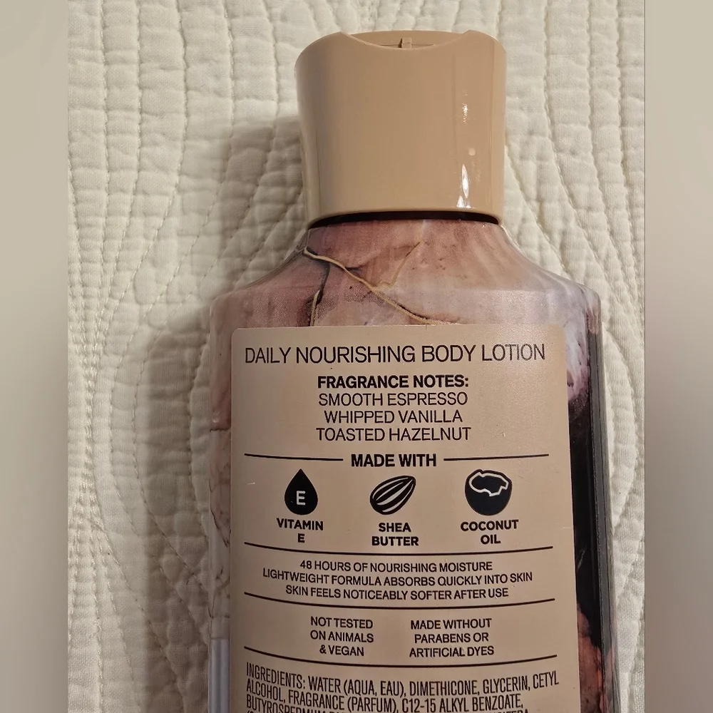 NWT Bath & Body Works Limited Edition Vanilla Cafe 3 Pc Set